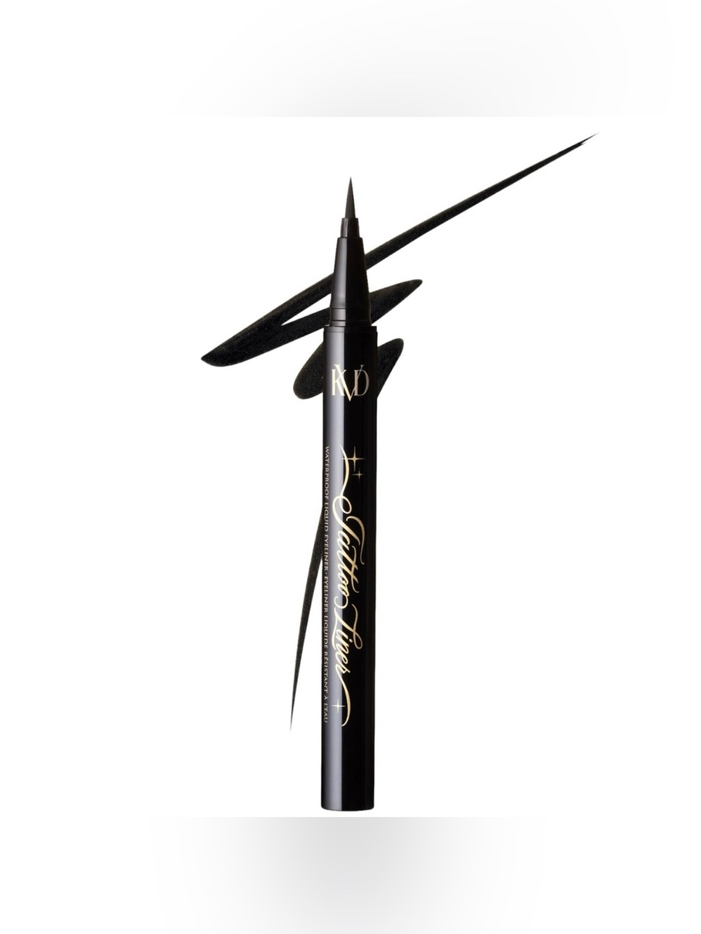 KVD Tattoo Liner, Waterproof Liquid Eyeliner - Trooper Black NIB